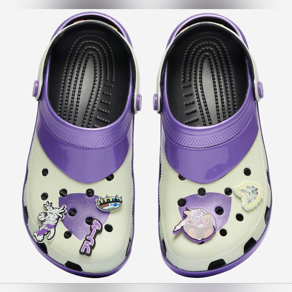 🔺️🆕️🔺️CROCS Mens Lavender and White Crocs.